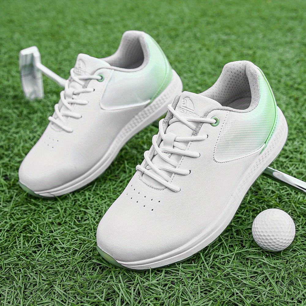 womens waterproof professional spike sneakers comfortable non slip golfing training shoes details 13